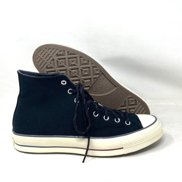 Converse Chuck 70 High For Men Casual Shoes Black Gray Canvas Sneakers A02758C - Picture 7 of 9